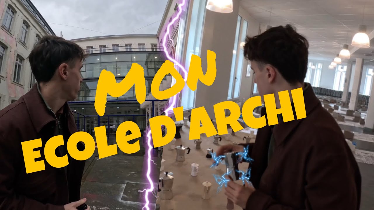 Presentation de mon école d’architecture, ENSA Saint Etienne