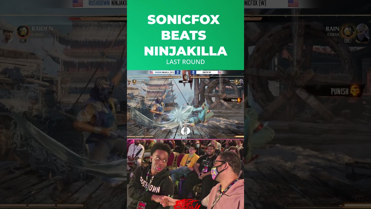 Sonicfox Defeats Ninjakilla in Mk1 Pro Kompetition