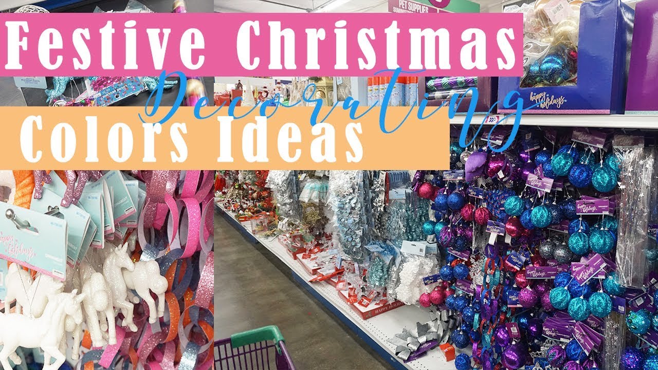 Fun Color Schemes & Christmas Decoration Ideas 2018!!