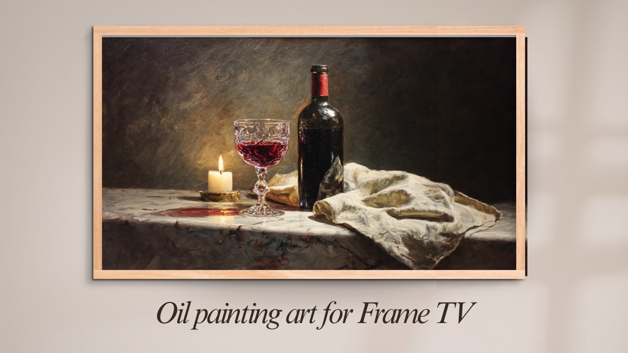 Frame TV ART 4k | Classic Baroque Still Life Artwork for TV screensaver