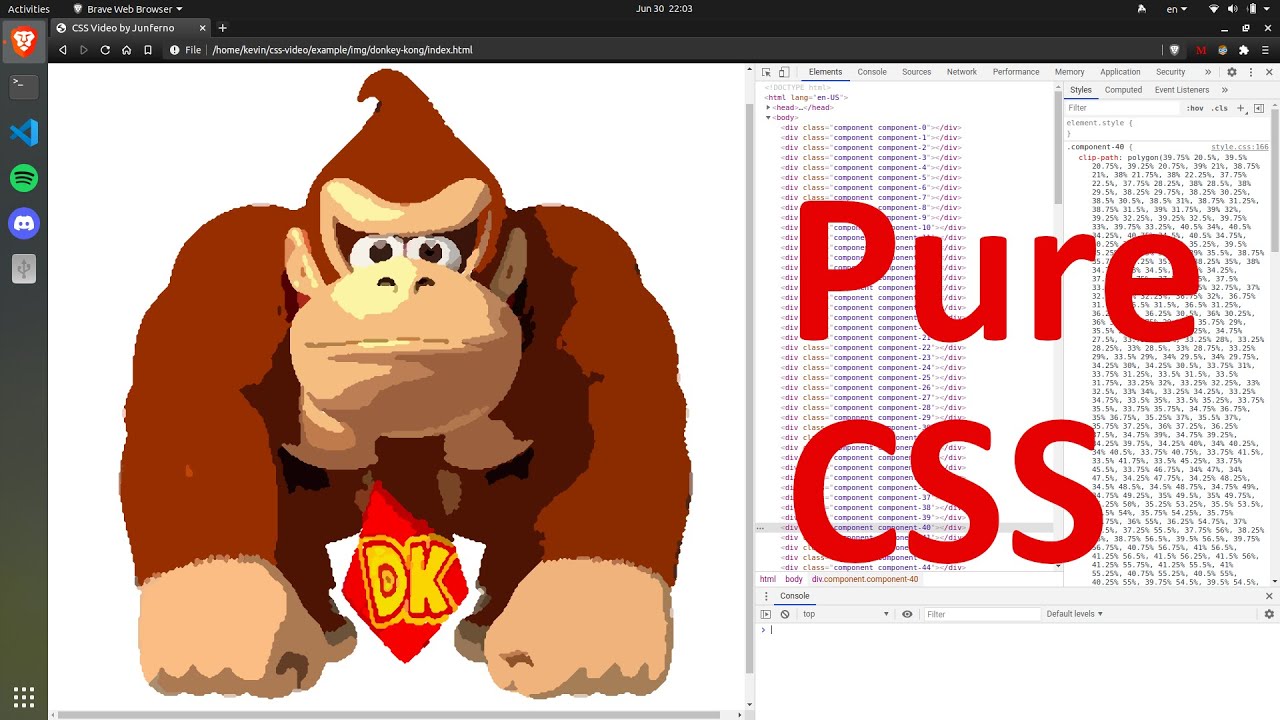 Искусство чистого CSS
