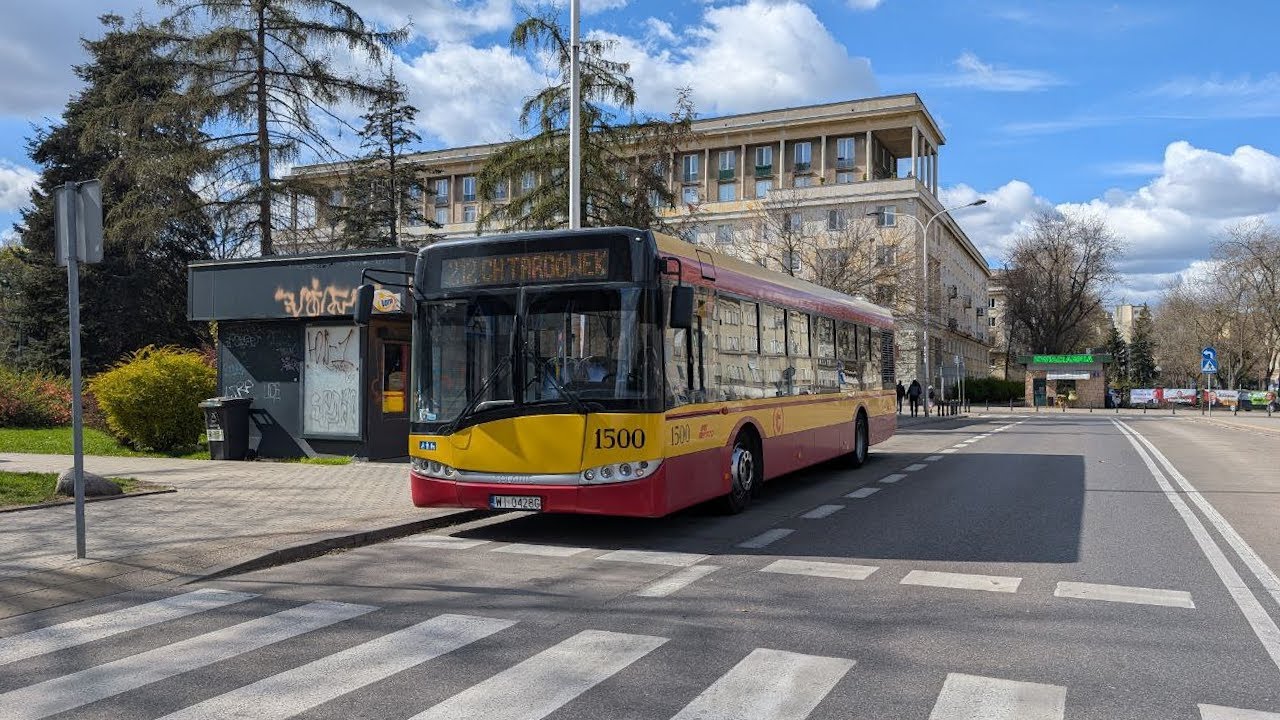 Solaris Urbino 12 III #1500 [🚍212] MZA Warszawa ♪ ZF, Most ♪