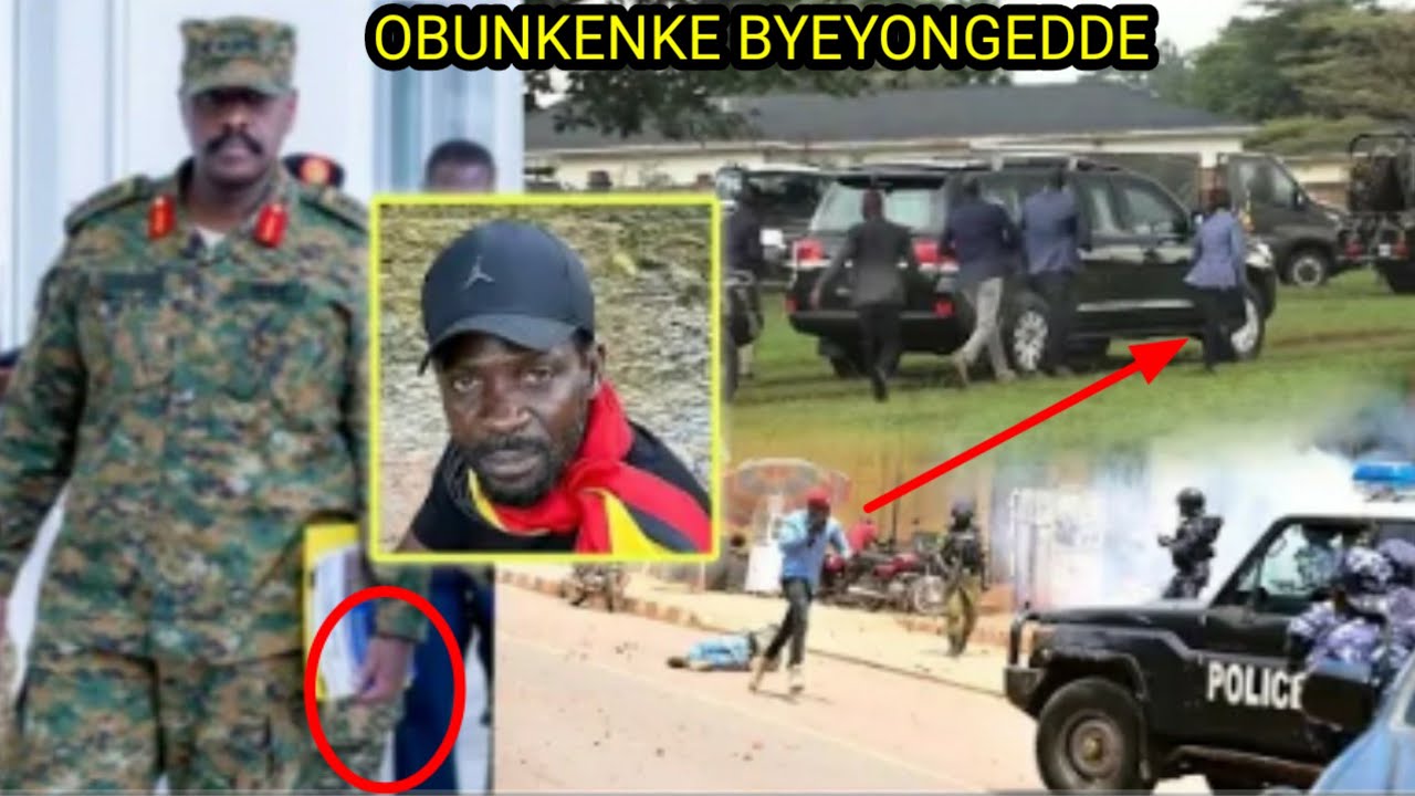 Bobi Wine Alesewo Obunkenke Mu Majje Ne Police Muhoozi Adumidde