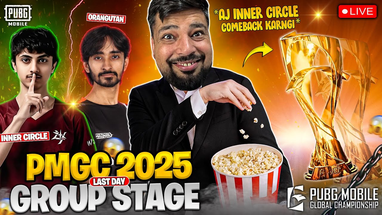Day3 PMGC 2025 League 😍 | PUBG MOBILE GLOBAL CHAMPIONSHIP