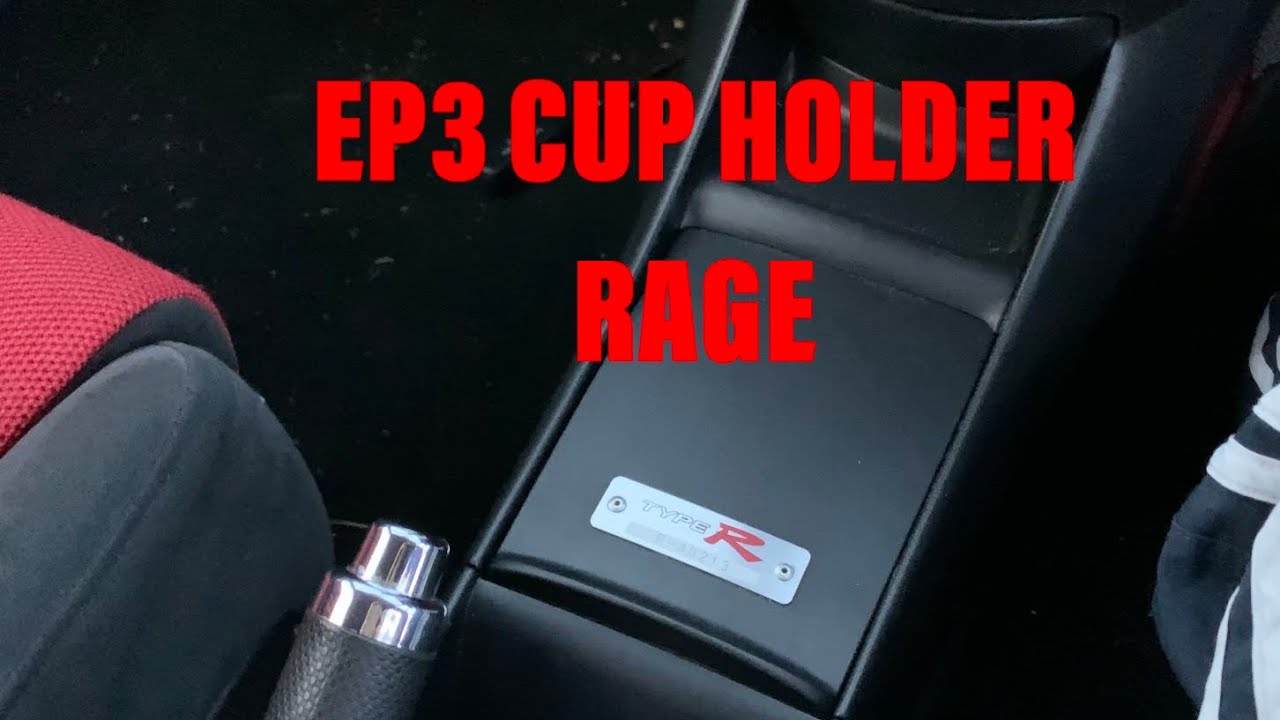 Подстаканник на центральной консоли Honda Civic Ep3