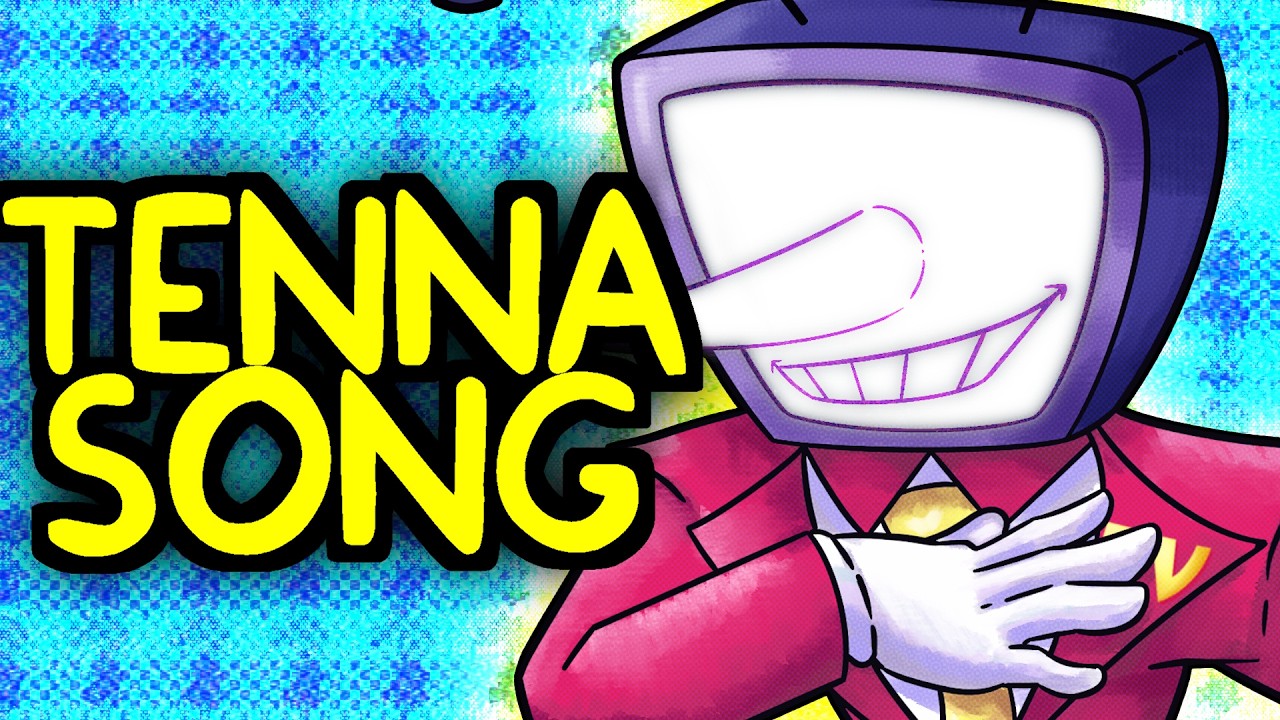 DELTARUNE TENNA SONG - &bdquo;On The Screen&rdquo; (Lyric Video)