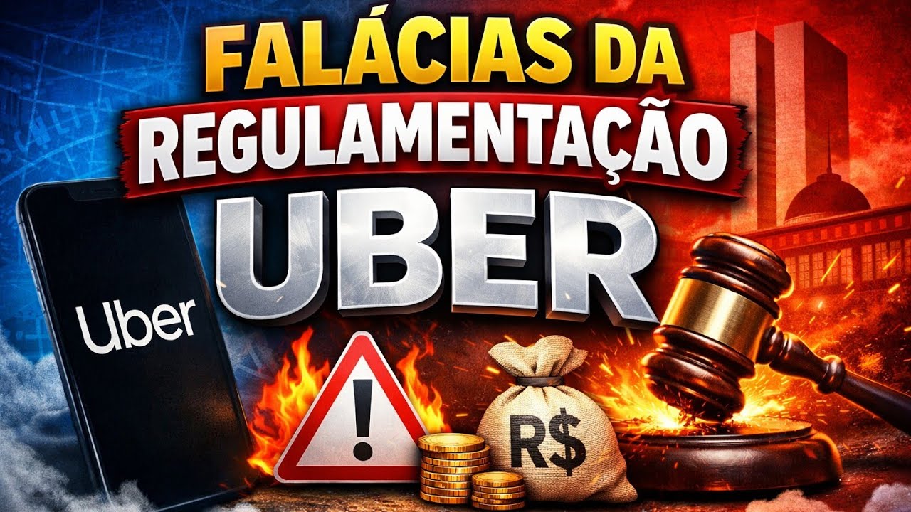 😑🔴ABSURDO | ESTAMOS PERDENDO A REGULAMENTAÇÃO dos APLICATIVOS Uber 99🔴😑