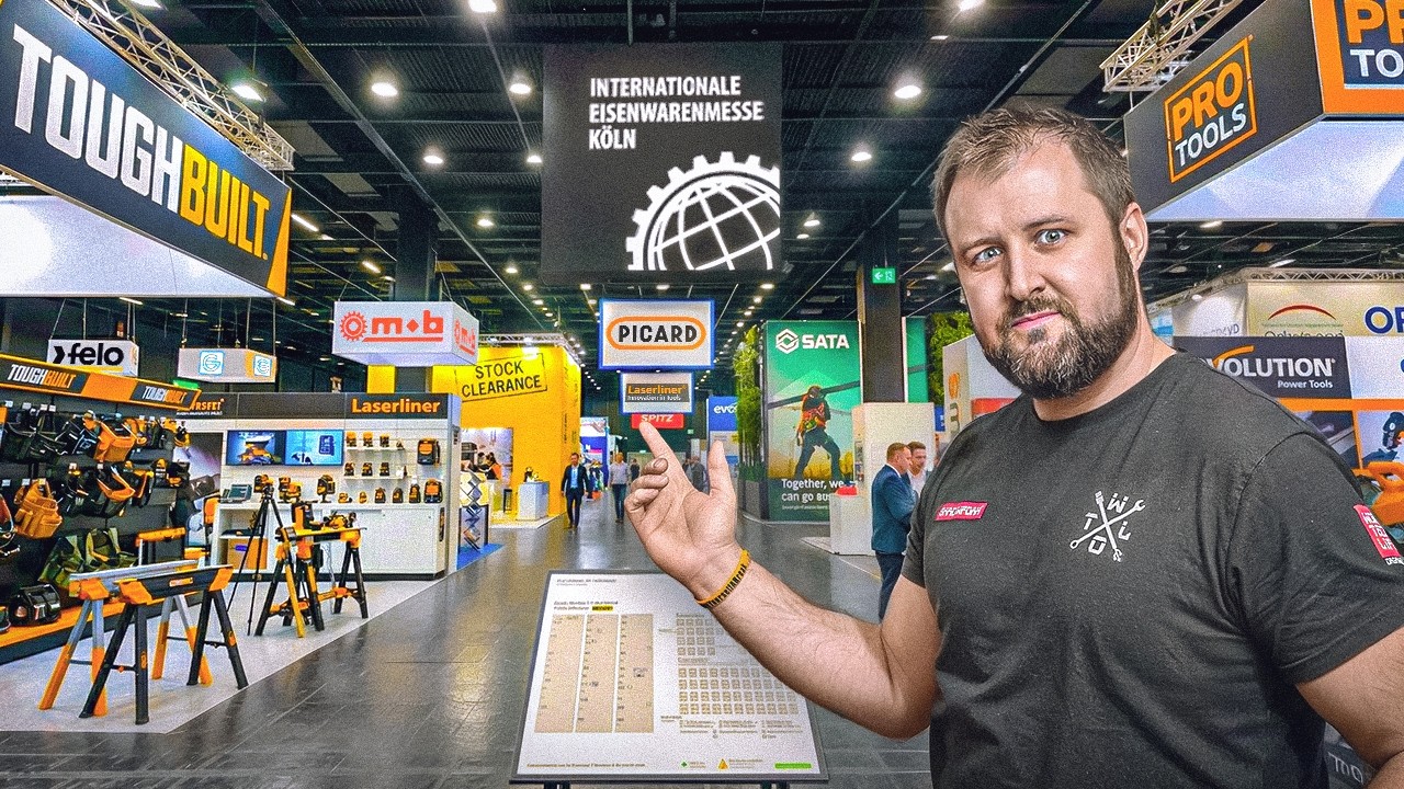 I Visited Europe&rsquo;s BIGGEST Tool Fair Eisenwarrenmesse to Find NEW Tools!