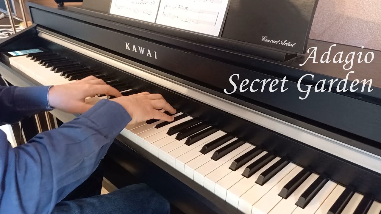 Adagio - Secret Garden | Calm gentle piano
