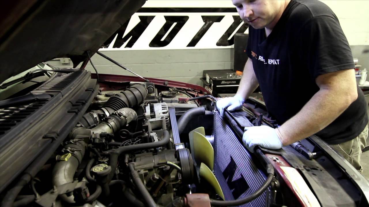 How To Install: Mishimoto 1999-2003 Ford Powerstroke 7.3L Performance Intercooler