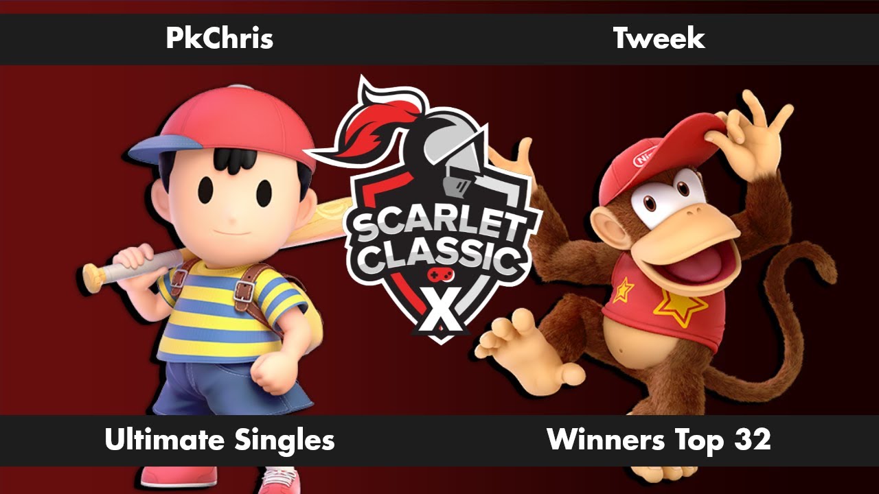 Scarlet Classic X - PkChris (Ness) VS Tweek (Diddy Kong) - Ultimate Singles - Winners Top 32