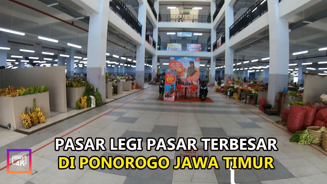 PASAR LEGI PONOROGO | PASAR SONGGOLANGIT Tour 🇮🇩