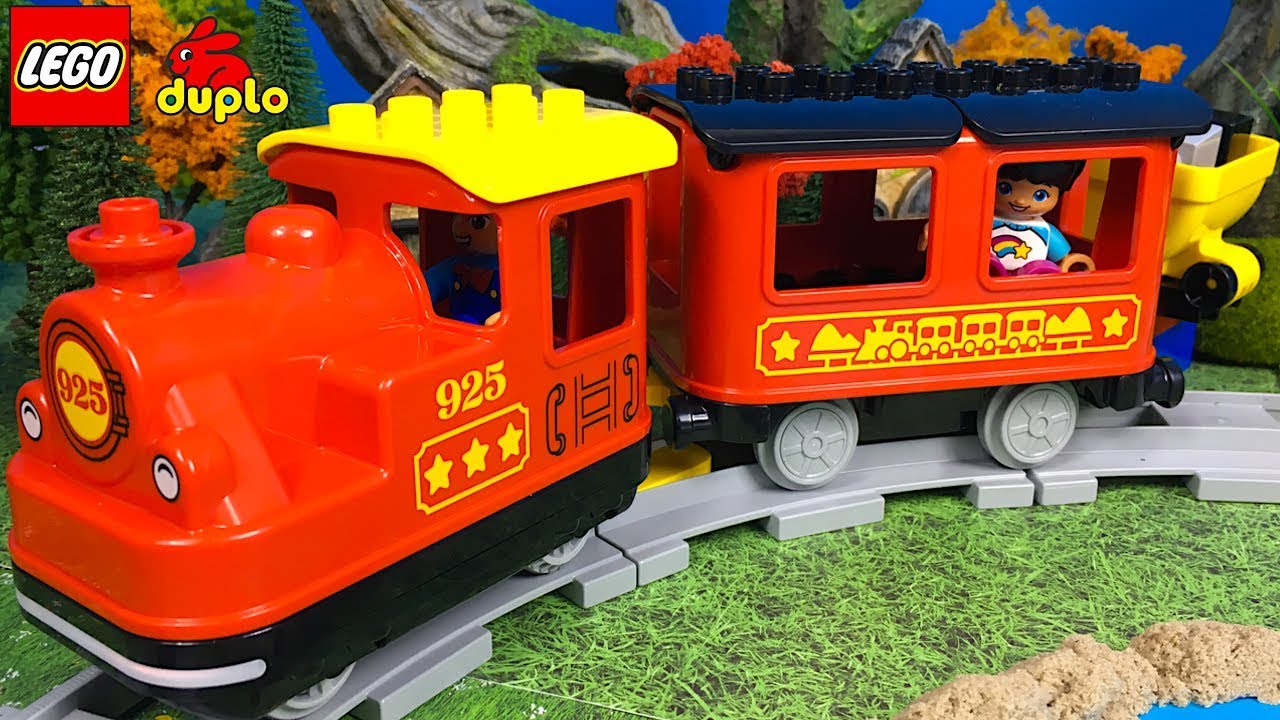 LEGO DUPLO TREN MOTORIZADO A VAPOR - LEGO STEAM TRAIN