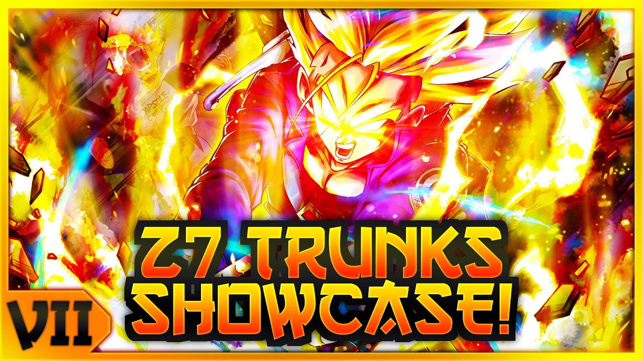 THIS IS MAXIMUM POWER! 1400% Z7 TRUNKS SHOWCASE! | Dragon Ball Legends PvP