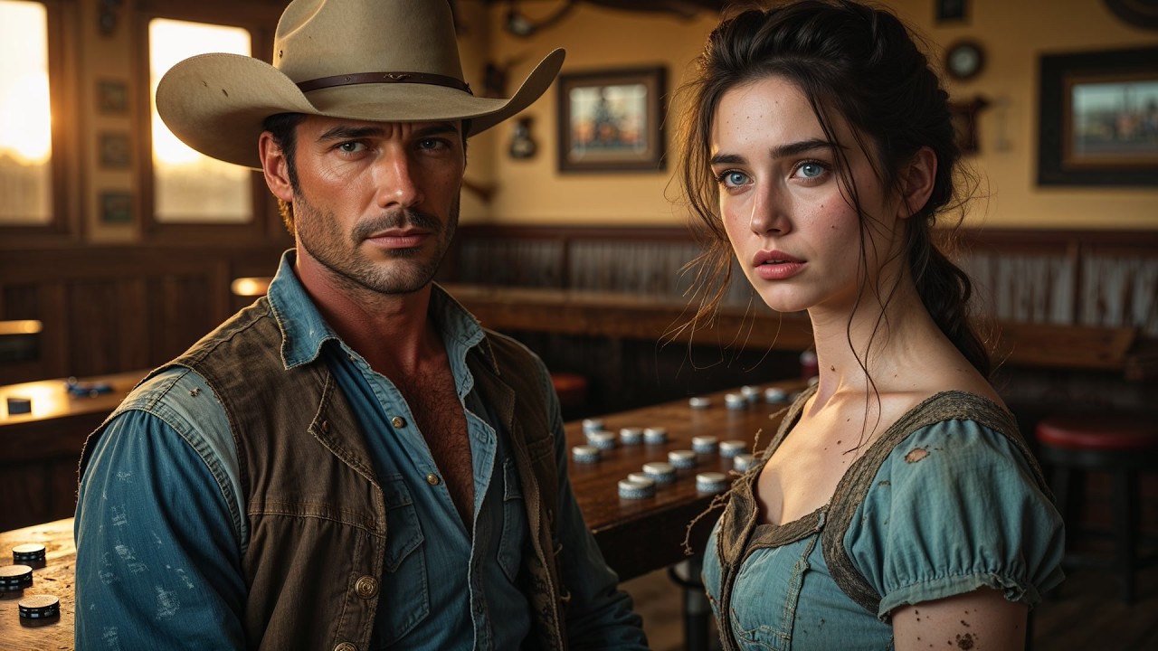 She Was Won In A Card Game, The Cowboy Threw The Winning Hand In The Fire And Said 