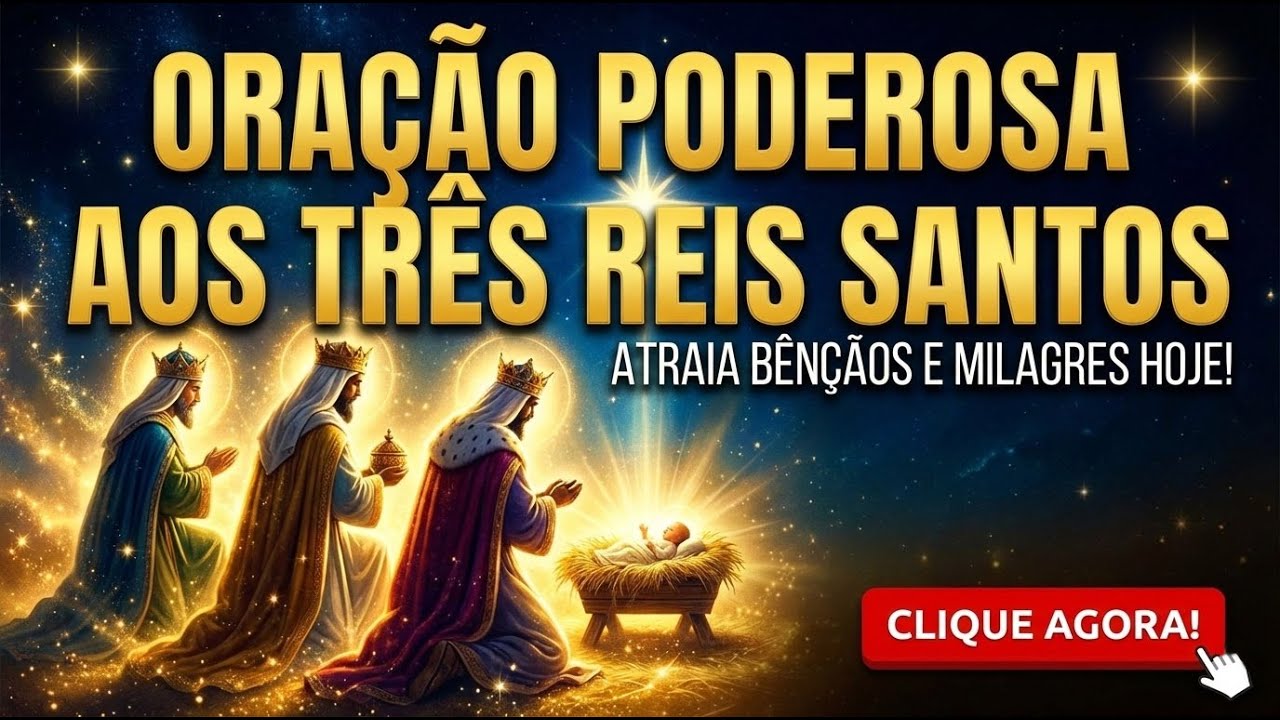 PODEROSA ORAÇÃO AOS TRÊS REIS SANTOS - TAMBÉM CHAMADOS DE TRÊS REIS MAGOS