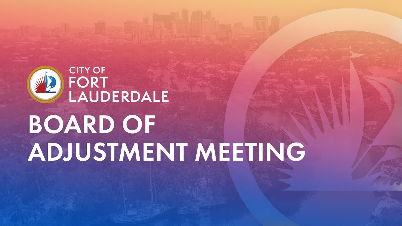 Board of Adjustment Meeting on November 12, 2025