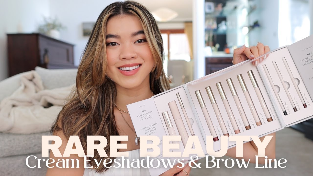 NEW Rare Beauty All Of The Above Above Eyeshadow Stick, Eyeliners, Eyebrow Pencil, & Brow Gel Review