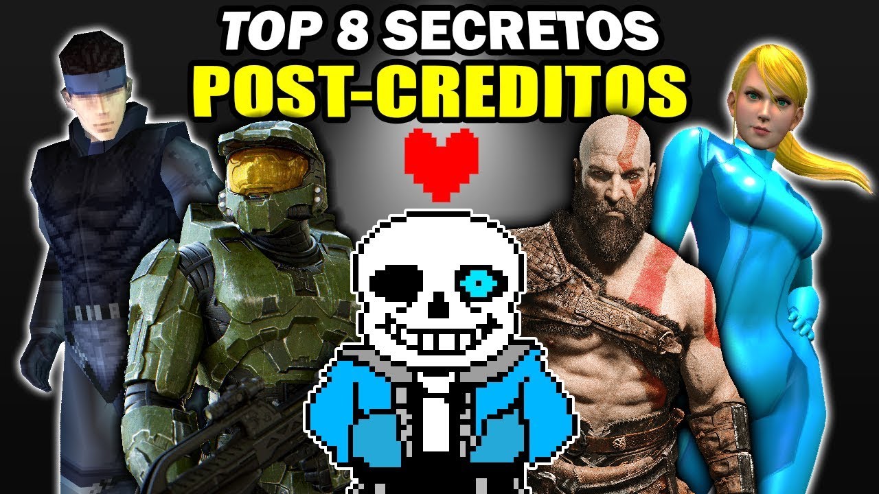 8 Secretos de Videojuegos Ocultos Después de los Créditos Finales