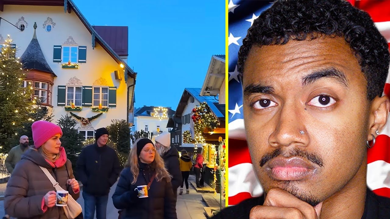 American Reacts to Insane German Christmas Markets 🇩🇪
