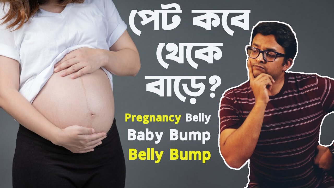 Baby Bump 🤰🫃🫄 | Pregnancy bump | Belly Bump কবে থেকে দেখা যায় ? The Bong Parenting