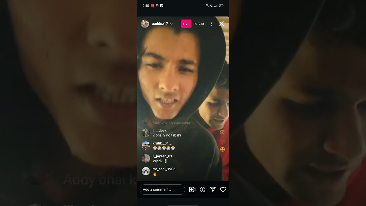 Aaduzz live instagram live video instagram video 