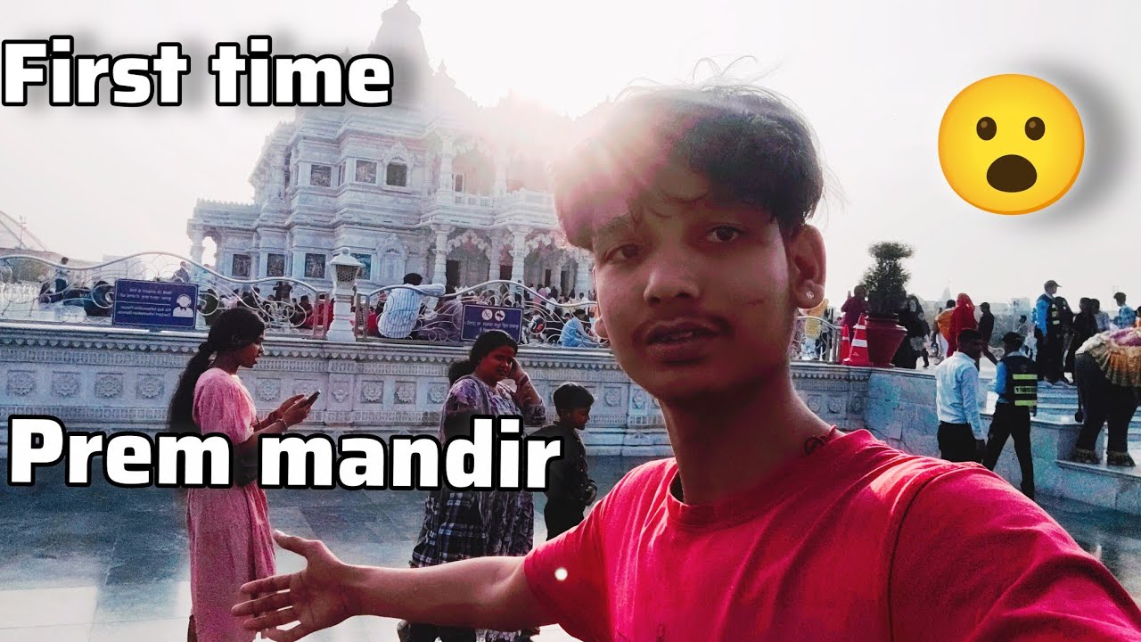 Vrindavan Prem Mandir Darshan 😍 | Itna Khubsurat Mandir Pehli Baar Dekha