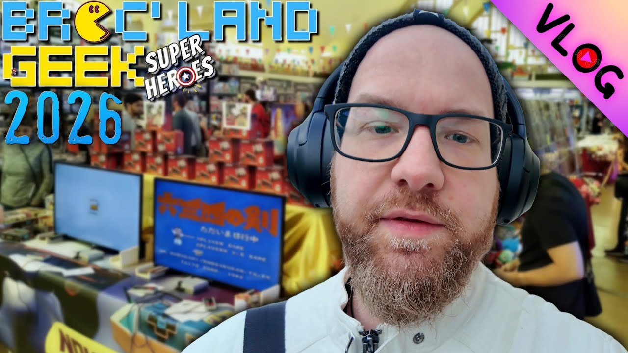 Broc’Land Geek 2026 : Rétro-Gaming et trésors geek en immersion ! 🕹️ | VLOG #6