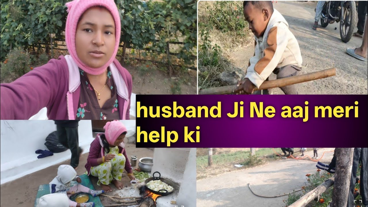 Aaj husband Ji Ne Meri Help Ki Pani Ki Pipe Lagane Mein