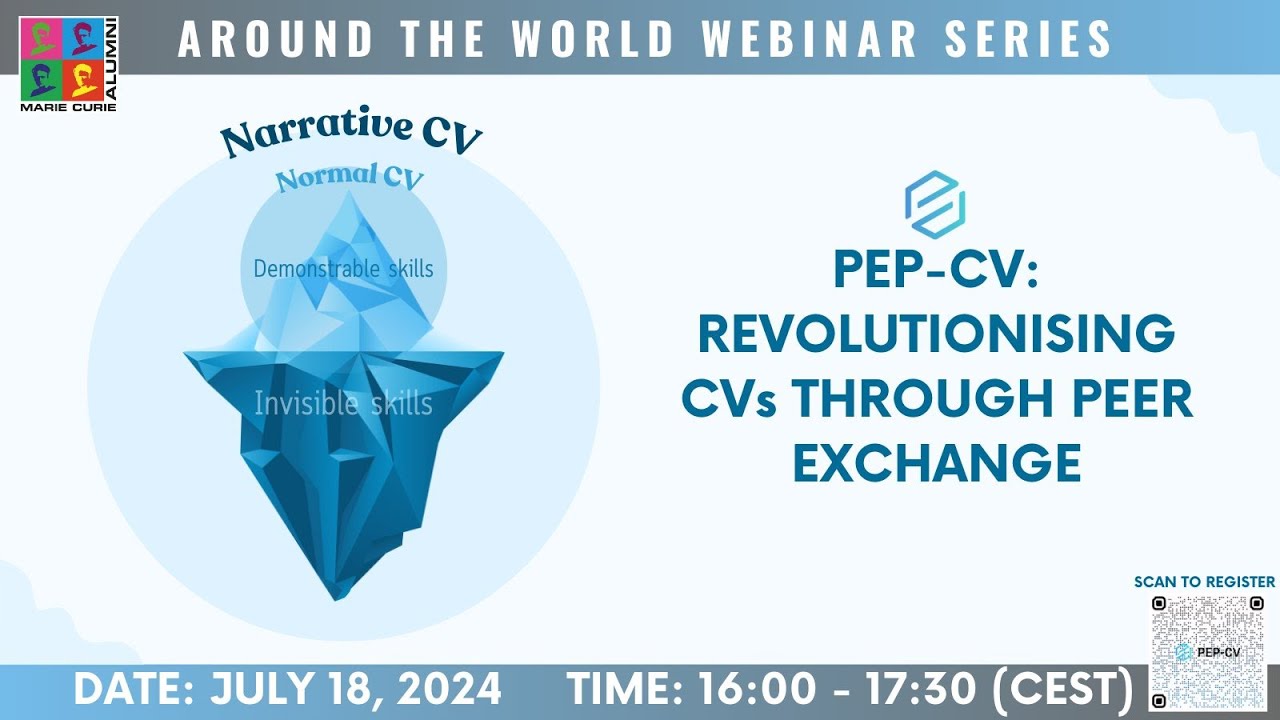 MCAA Around the World Webinar Series #27 - PEP-CV: Peer Exchange Platform for Narrative CVs