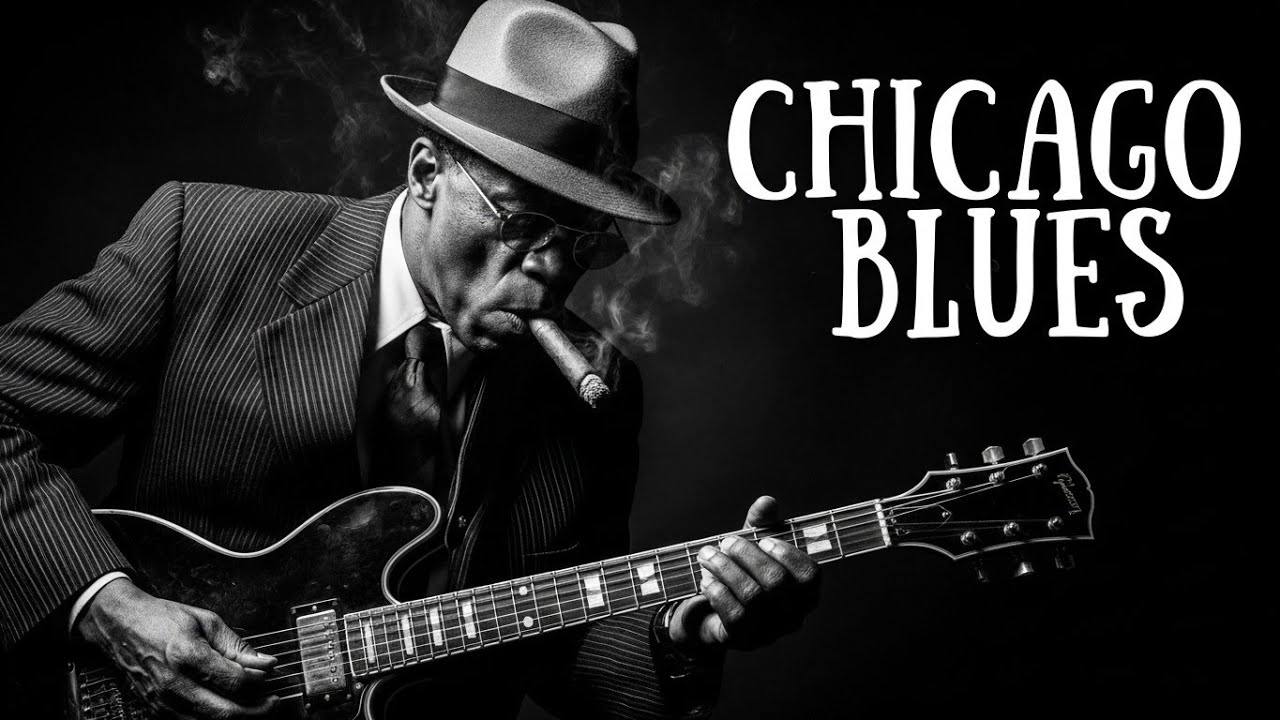 Chicago Blues Deep Soul – Whiskey Glass & Guitar Lament