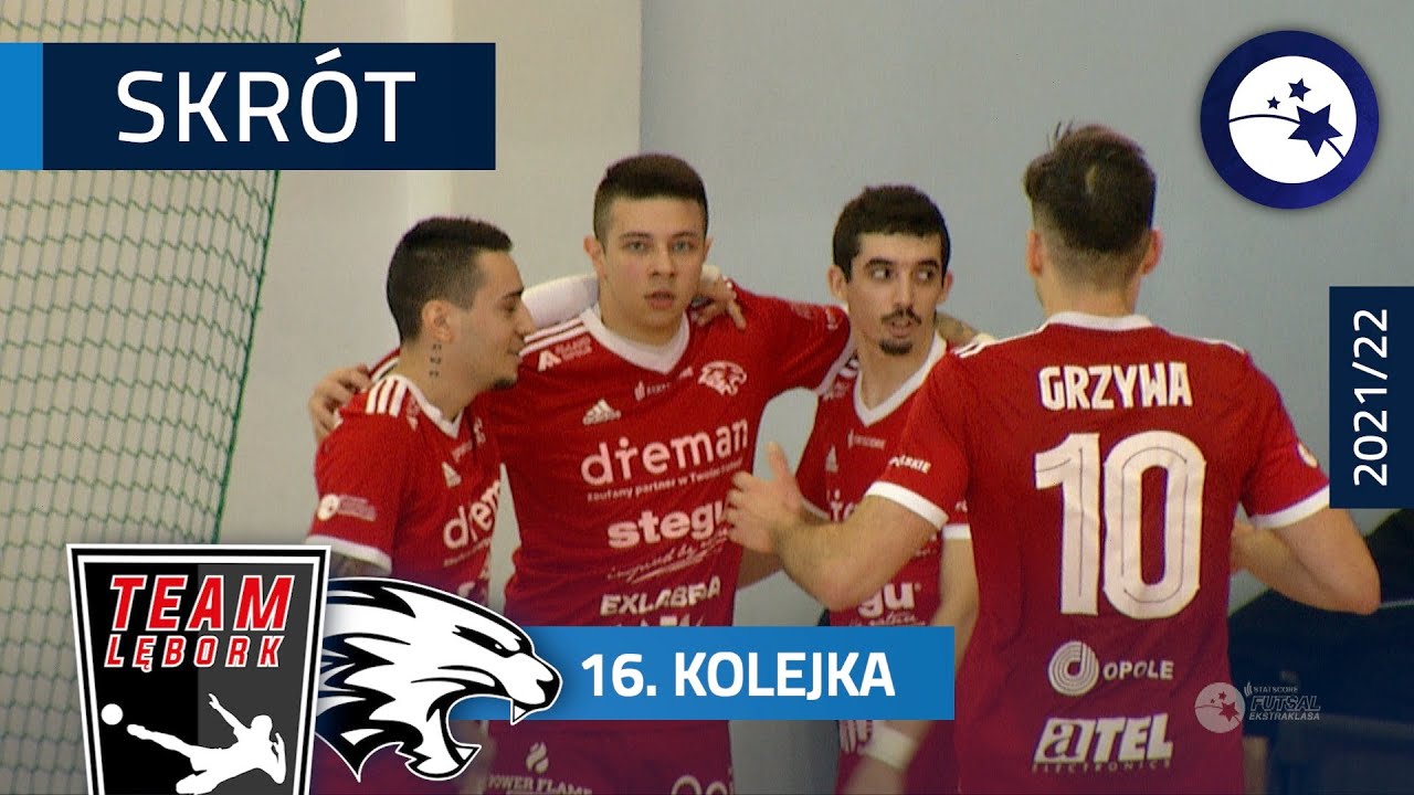 Team Lębork - Dreman Futsal 2:3 | SKRÓT | 16. kolejka (2021/22)