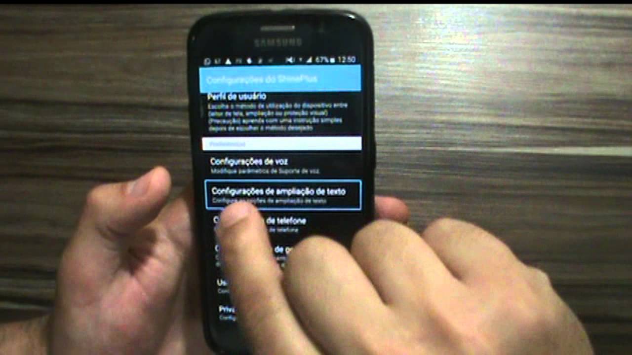 Acessibilidade Android - Demonstração do leitor de telas Shine Plus