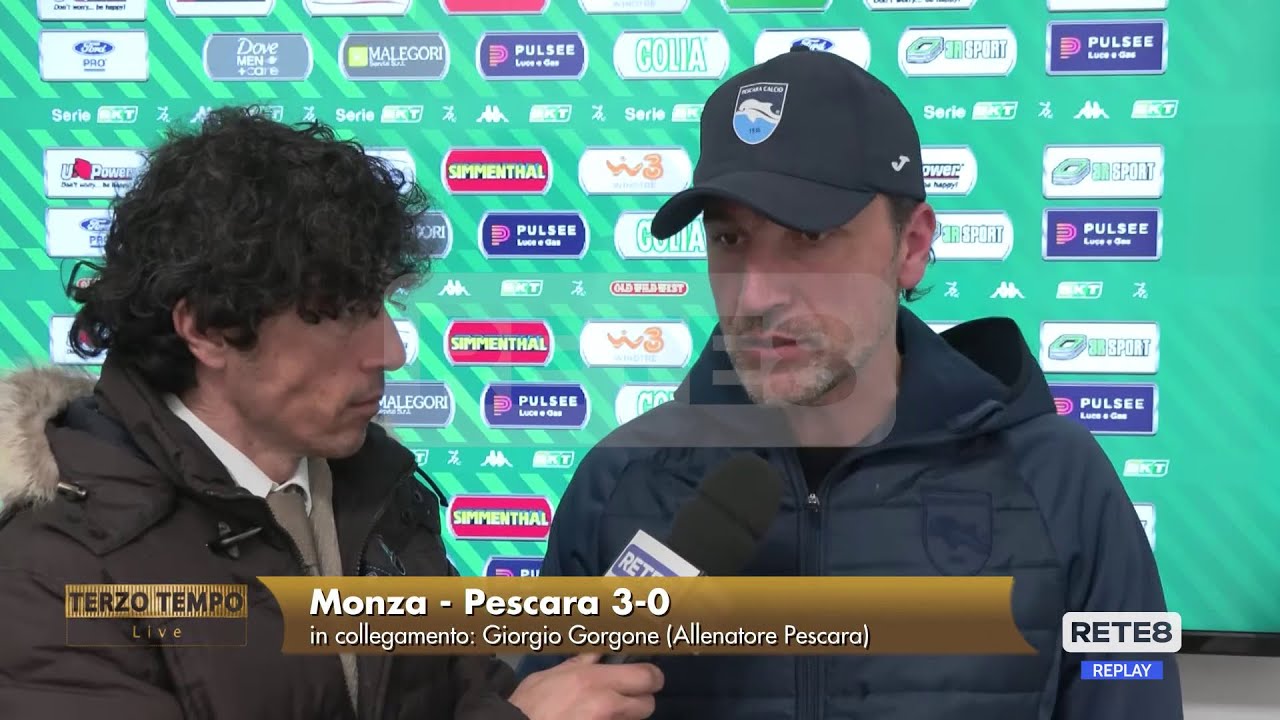 Monza - Pescara 3-0 91° Gorgone: 