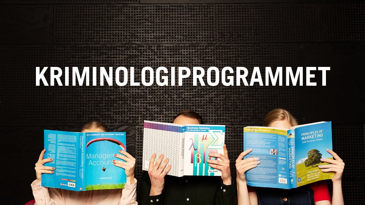 Kriminologiprogrammet – Programpresentation, Örebro universitet