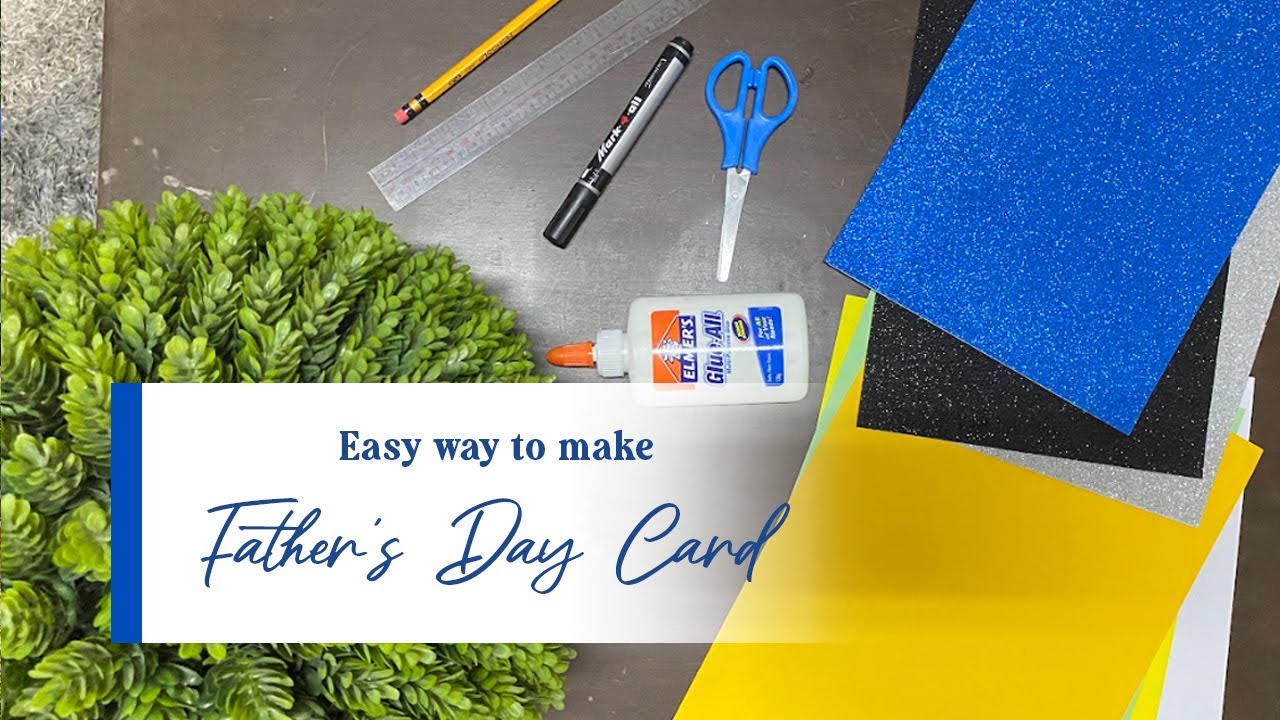 Lumina Sessions: Easy Way to Make Father's Day Card