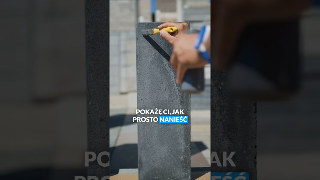 Grafitowy impregnat do kostki brukowej i palisady. #kostkarubika #palisady #domiogrod #ogr&oacute;d