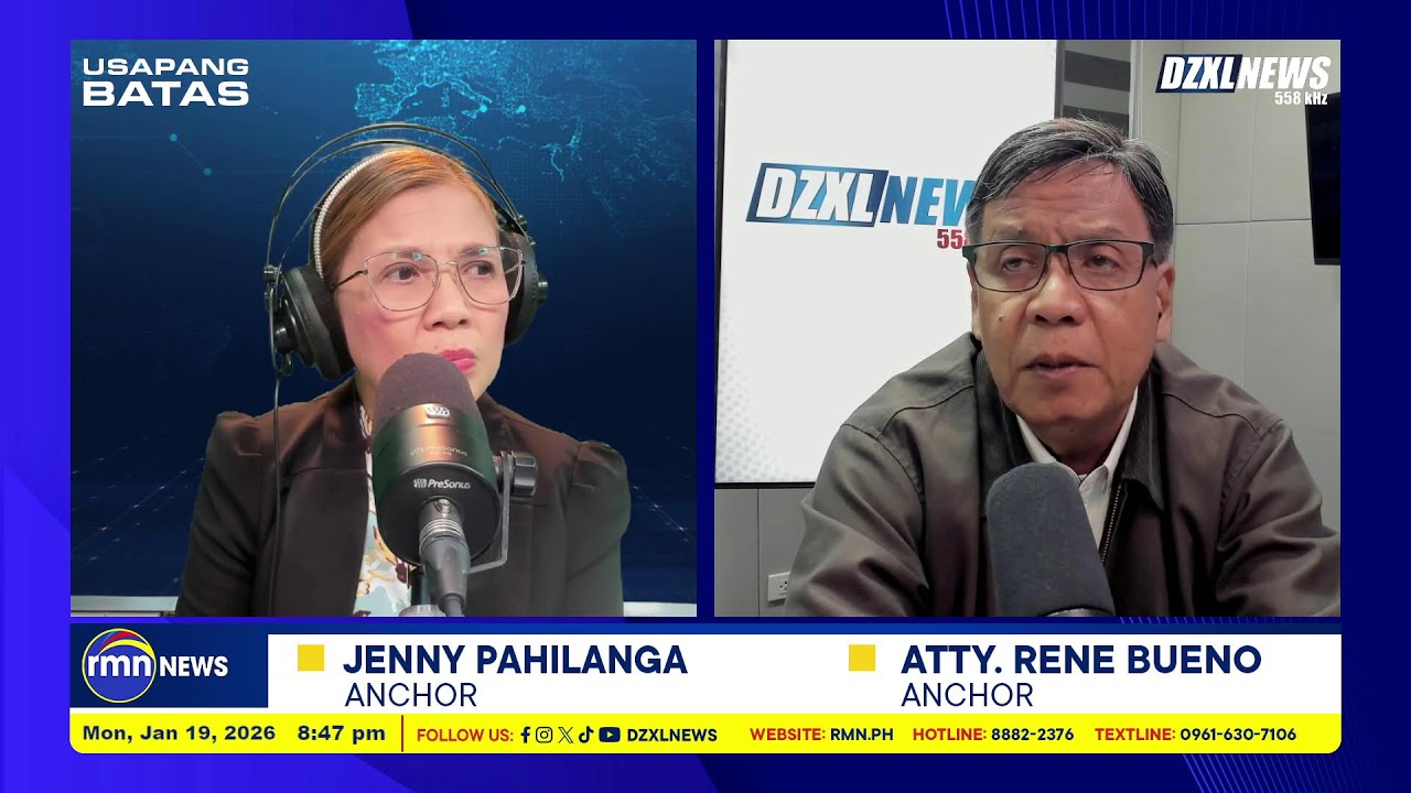 Usapang Batas | JANUARY 19, 2026