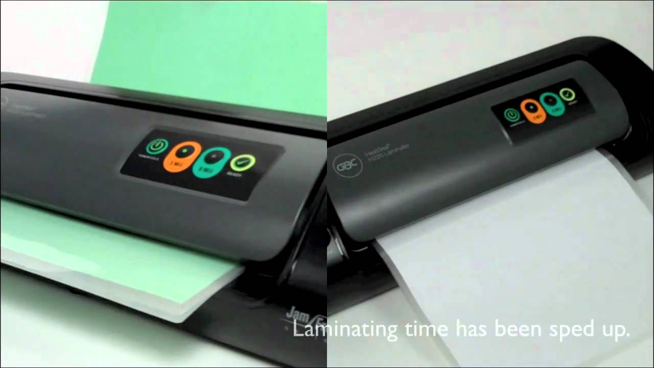 GBC HeatSeal H220 Pouch Laminator Demo Video