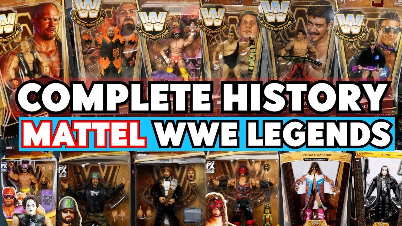 UPDATED! WWE Legends Series 1 - 22: COMPLETE Look at every WWE Legends & Defining Moments Figure!