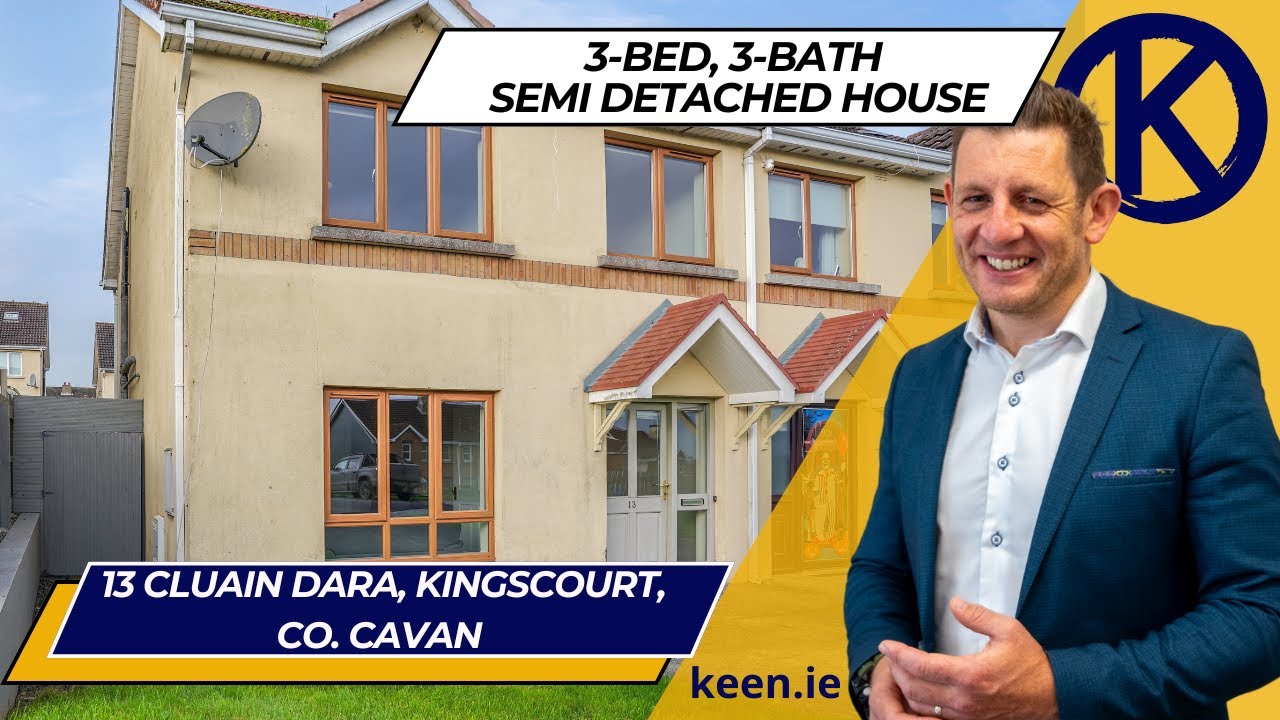3 Bed Semi Detached Home | Kingscourt, Co. Cavan