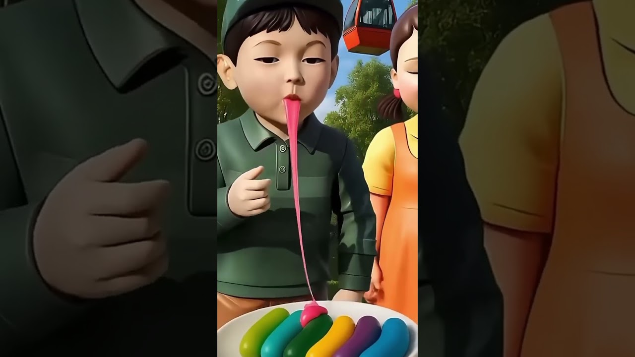 Squidgame Slime fun ASMR  