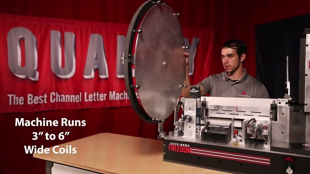 Accu-Bend FREEDOM Channel Letter Bending Machine