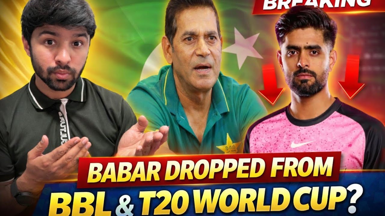Babar Azam Sent Back Home 😢 Dropped From BBL & T20 World Cup!