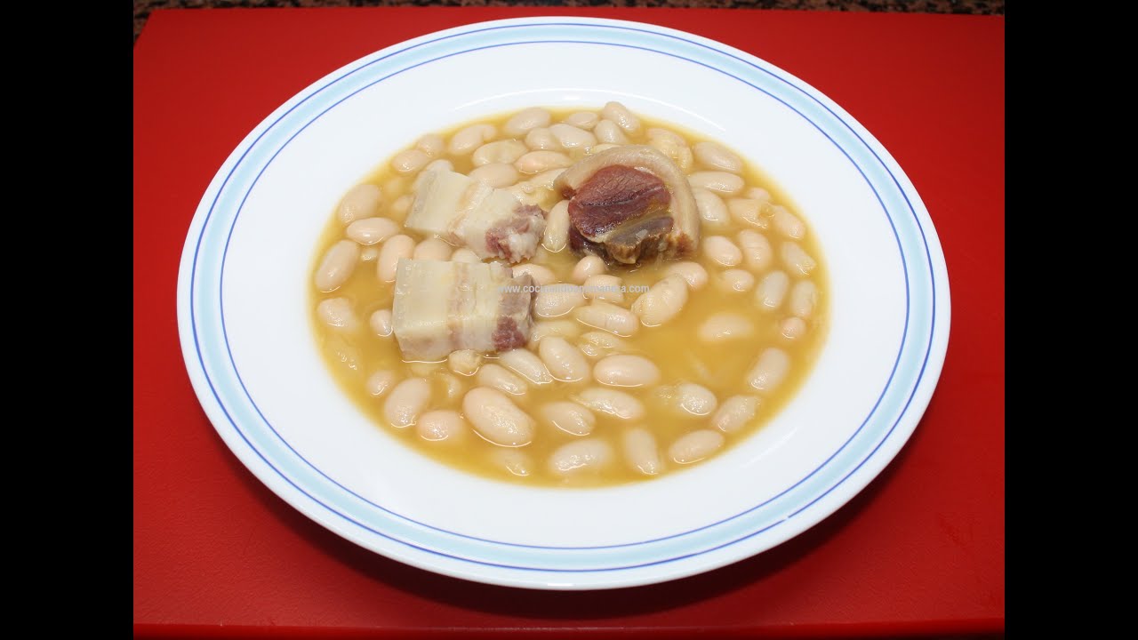 Alubia blanca con Jamón