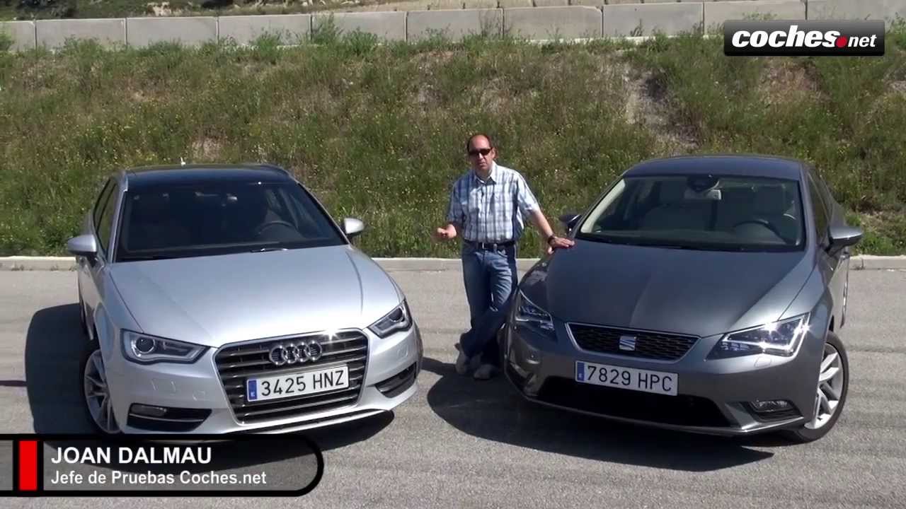 Audi A3 vs Seat León: ¿En qué se diferencian? | Prueba / Test / Review en español | coches.net