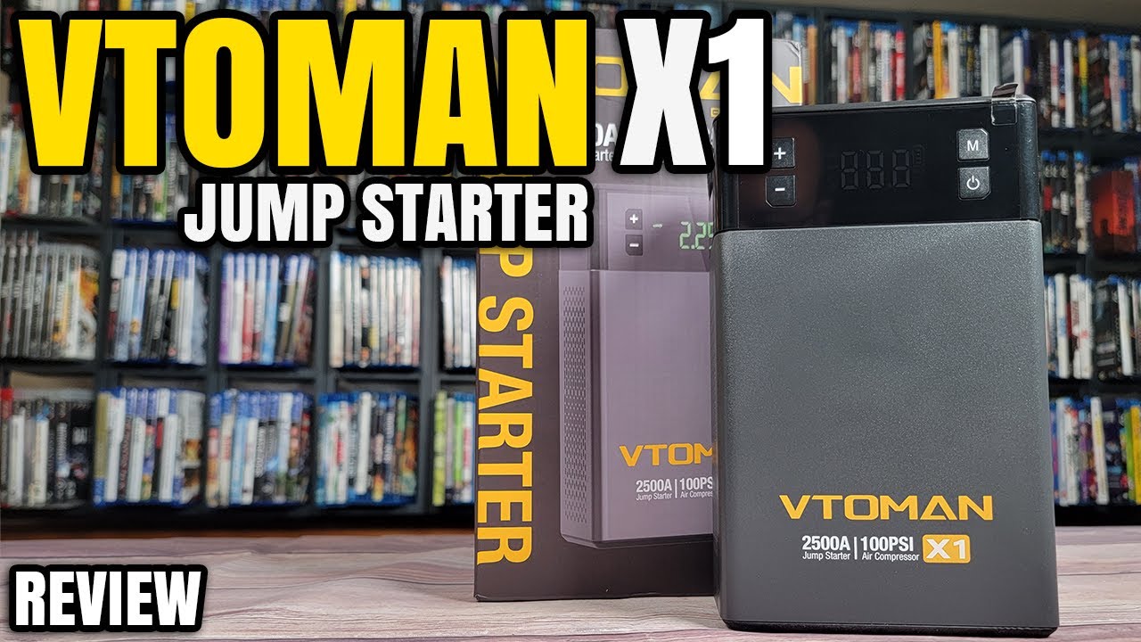 The Best On The Market! | VTOMAN X1 Portable Jump Starter Review