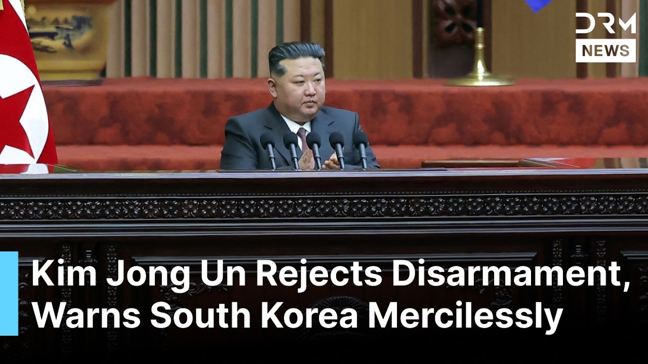 BREAKING: Kim Jong Un Rejects Disarmament, Warns South Korea of Merciless Retaliation | AC1B