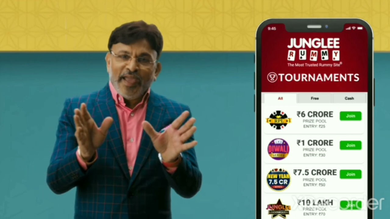 Junglee Rummy Funny Ad- 25 Rs Mei Bike 30 Rs Mei Iphone