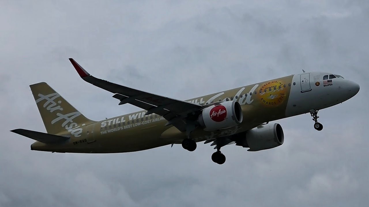 Tổng hợp livery của AirAsia & Thai AirAsia đến sân bay Đà Nẵng P2